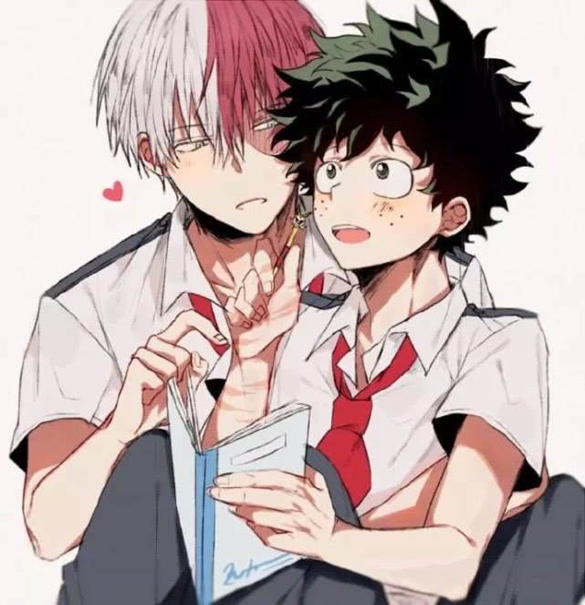 我的英雄学院高清壁纸轰久真的好配呀两人在一起cp感十足