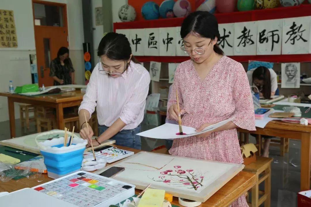 展教师风采,促技能提升—吴中区中学美术教师教学基本功比赛在石湖