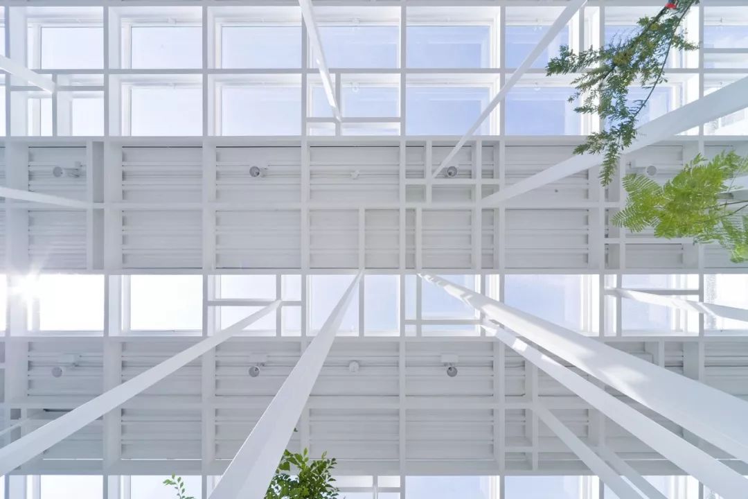 神奈川工科大学工房(kait工房)的设计理念,就是石上纯也从森林中获取