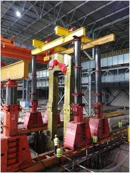 【快讯】营口京华3800mm厚板项目首片轧机牌坊吊装成功