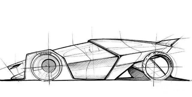「远川绘-手绘素材第206天」交通工具的侧视图表现