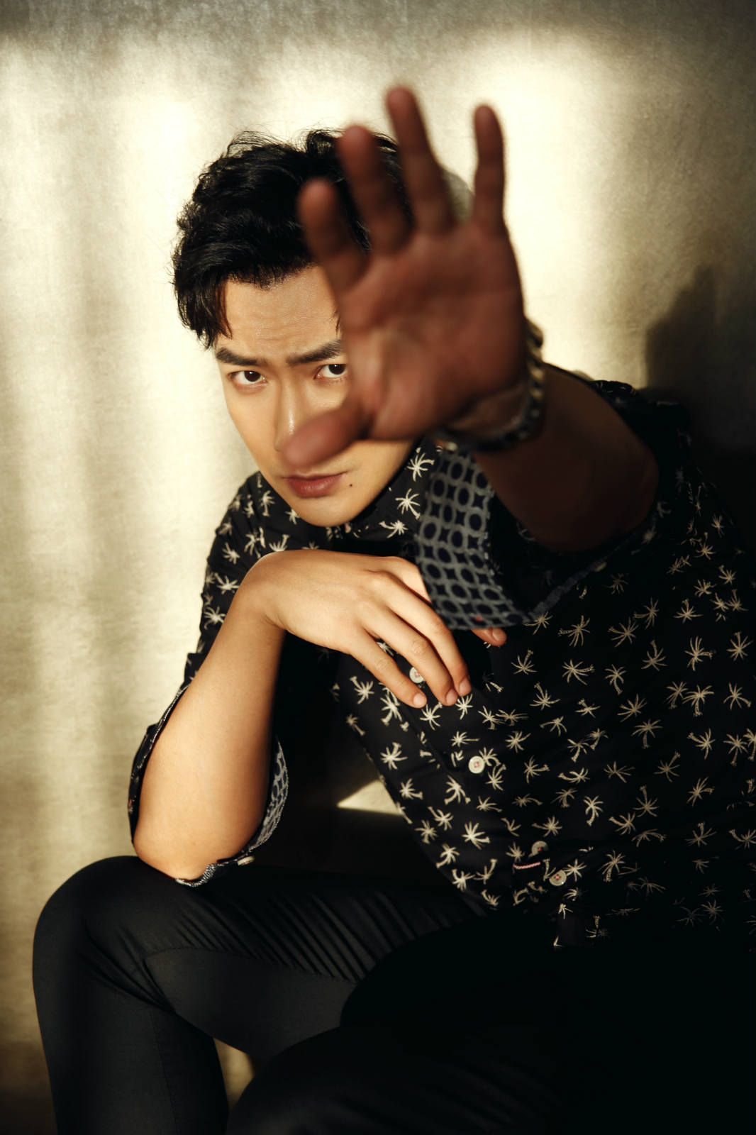 叶项明全新时尚写真曝光 光影交织尽展无边魅力