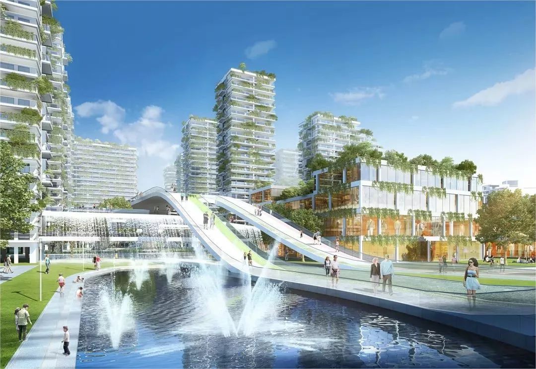 本项目力争打造浙江省花园城市未来社区建设示范工程,以生态化为