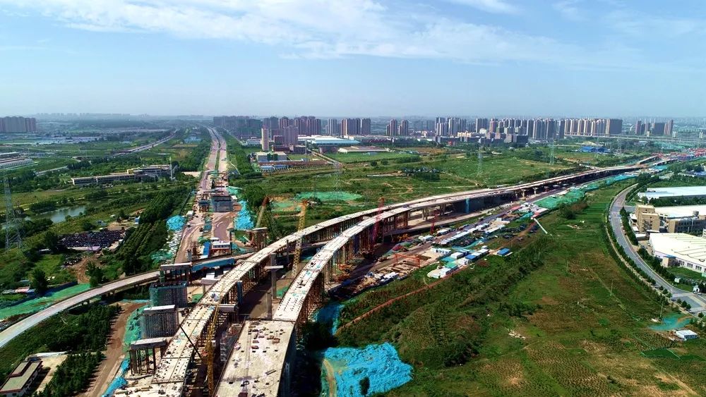 信息量有点大郑州东四环快速化项目创多项全国第一