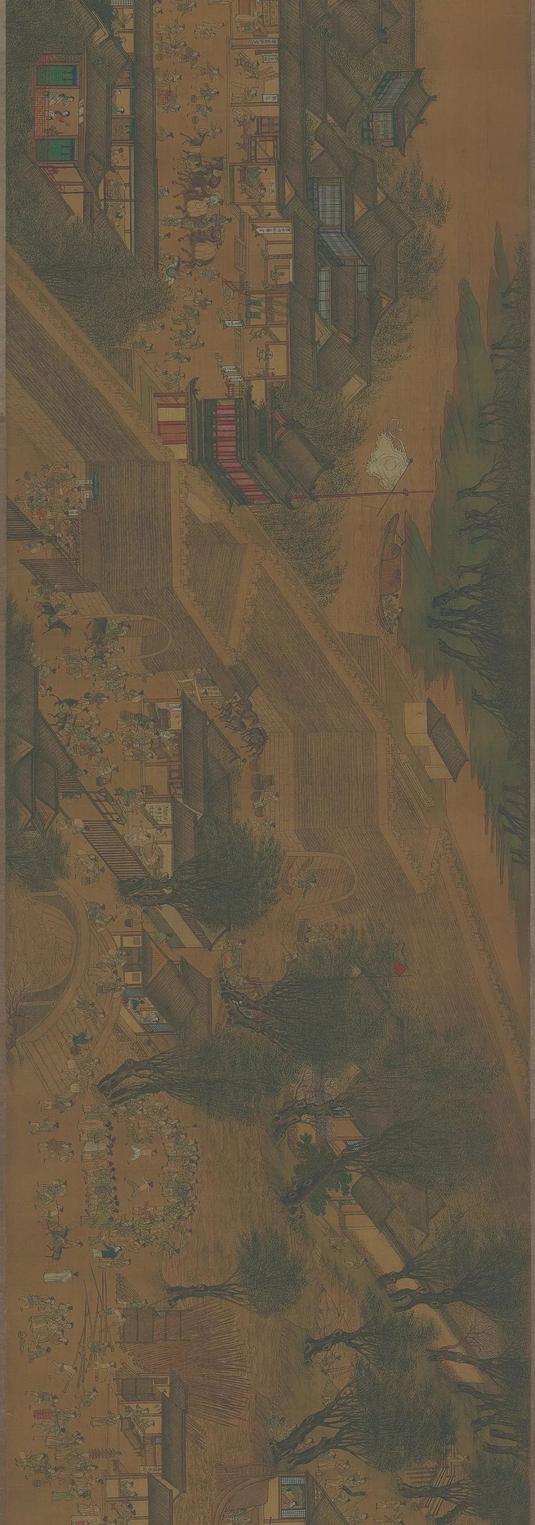 放大看仇英版《清明上河图》:比你想象的有趣