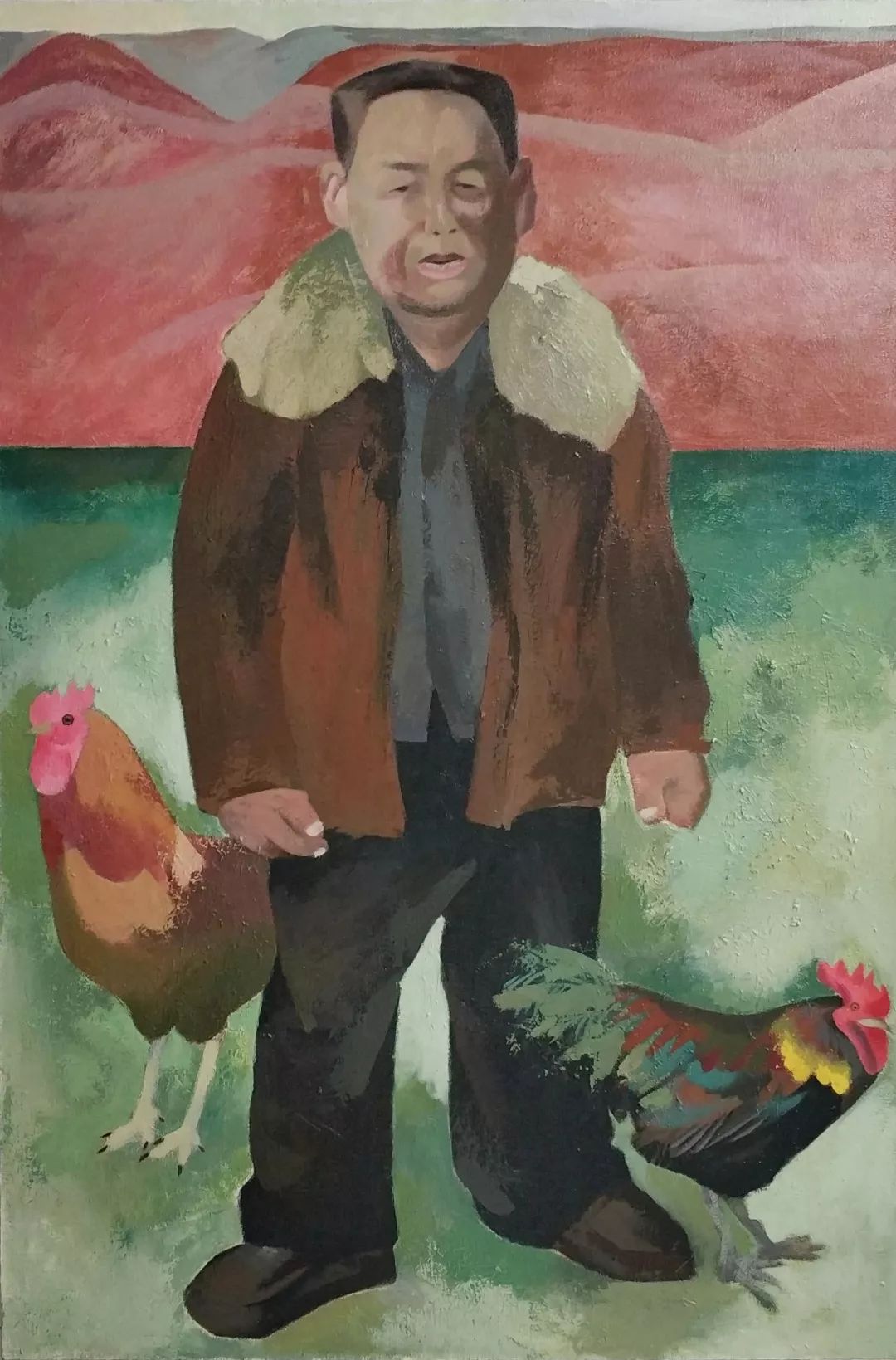 作者:周园/油画系/第三工作室种类:布面综合材料尺寸:180cmx200cmx4