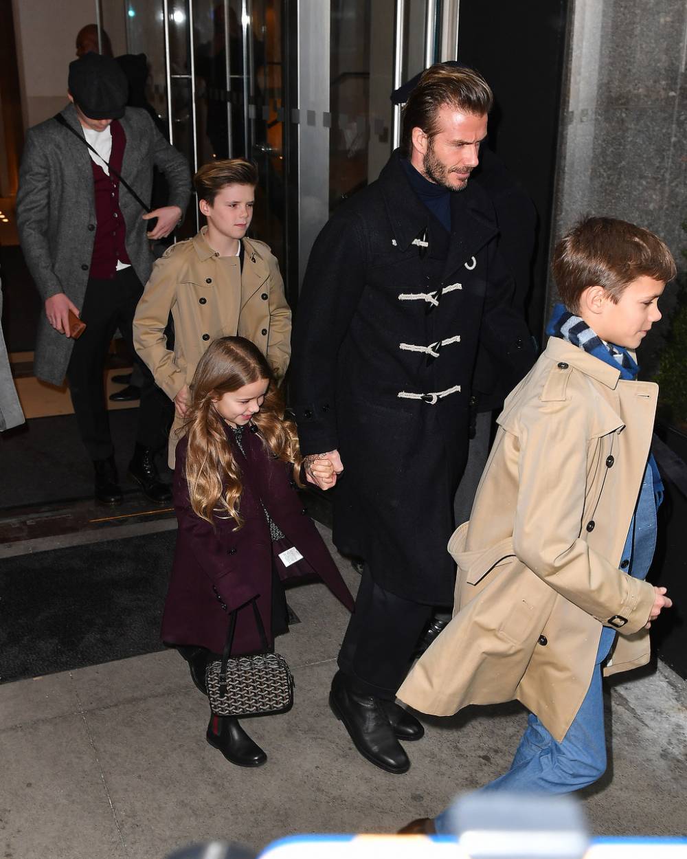 今日图集贝克汉姆与女儿小七哈珀