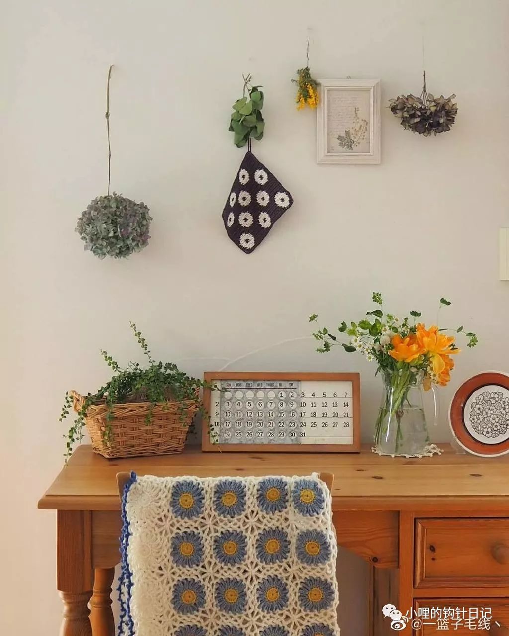 摆拍欣赏生活在北欧家里的惬意下午与毛线