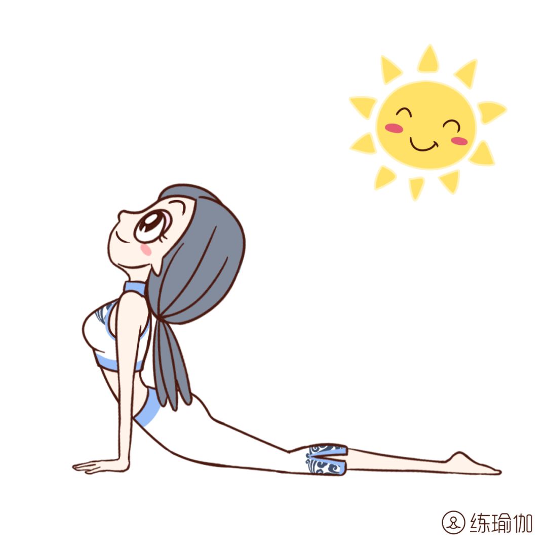 跪坐在垫子上,脚背着垫,俯身向前腹部紧贴大腿,双手掌心朝下双臂向前