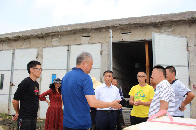 市县帮扶指挥部指挥长蒋从跃率锅圈岩乡领导干部到大方县黄泥塘镇考察