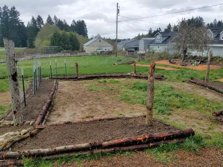 德国传统农法土丘种植床创造深厚的肥沃土壤