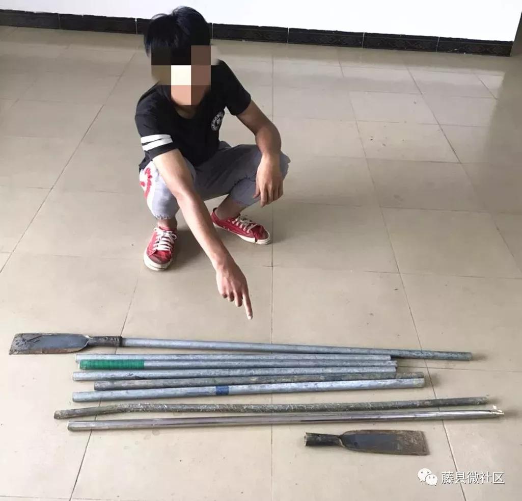 梧州8人涉恶团伙高速路口手持刀棍追赶殴打