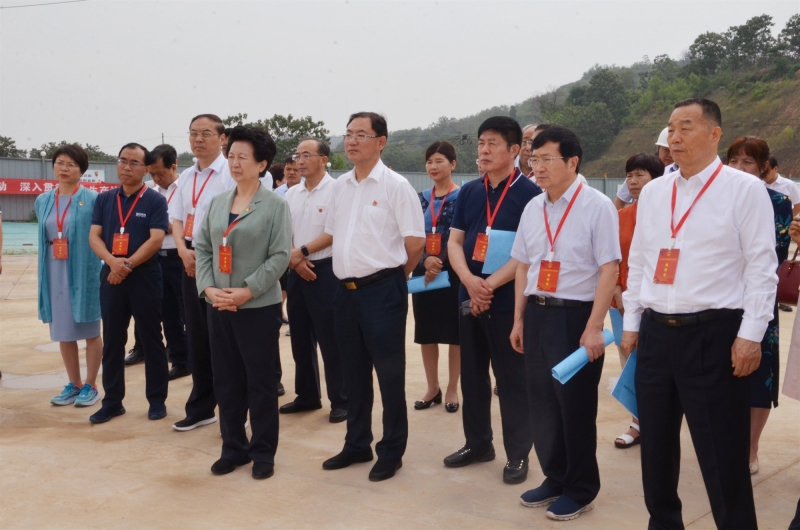 驻豫全国人大代表莅孟调研黄河生态带水土保持工作