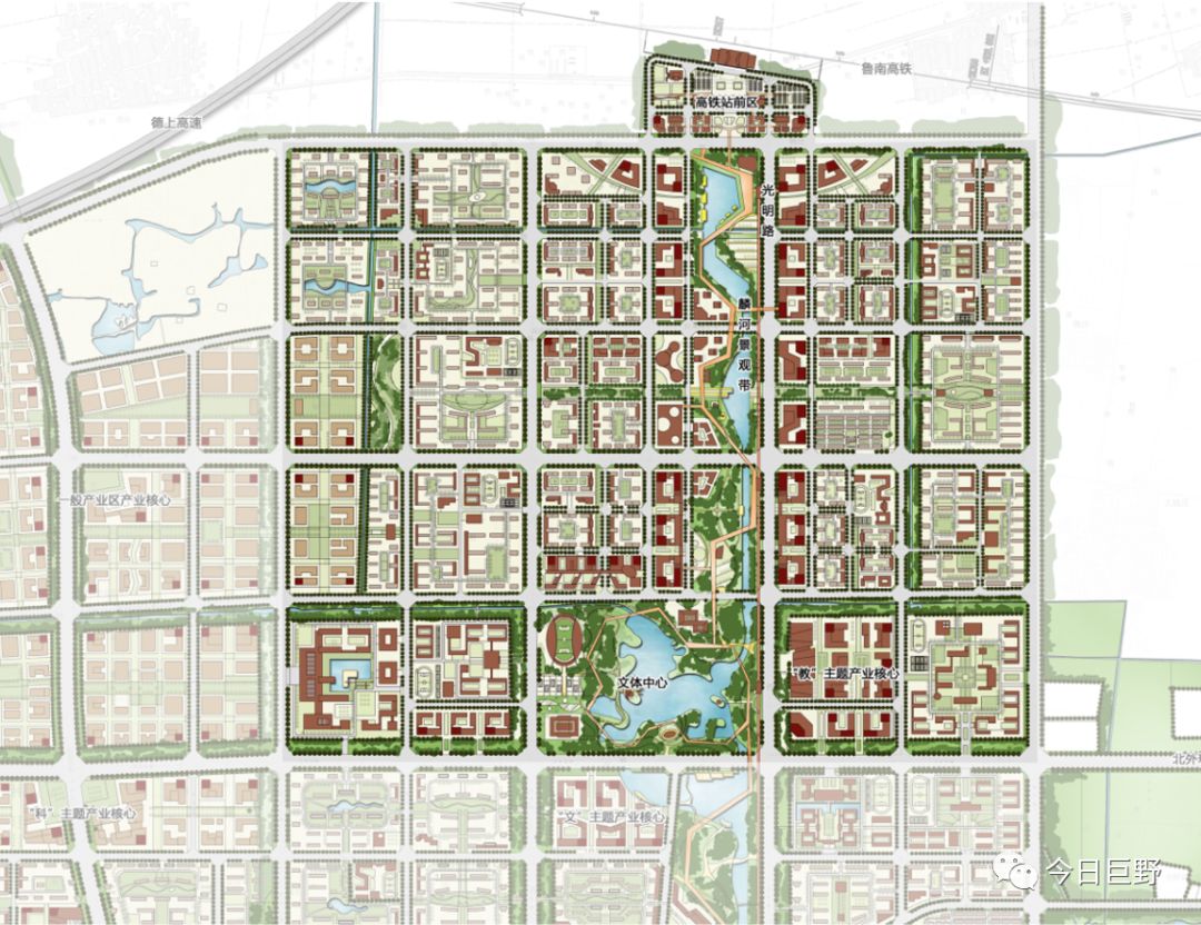 巨野老城区规划图片