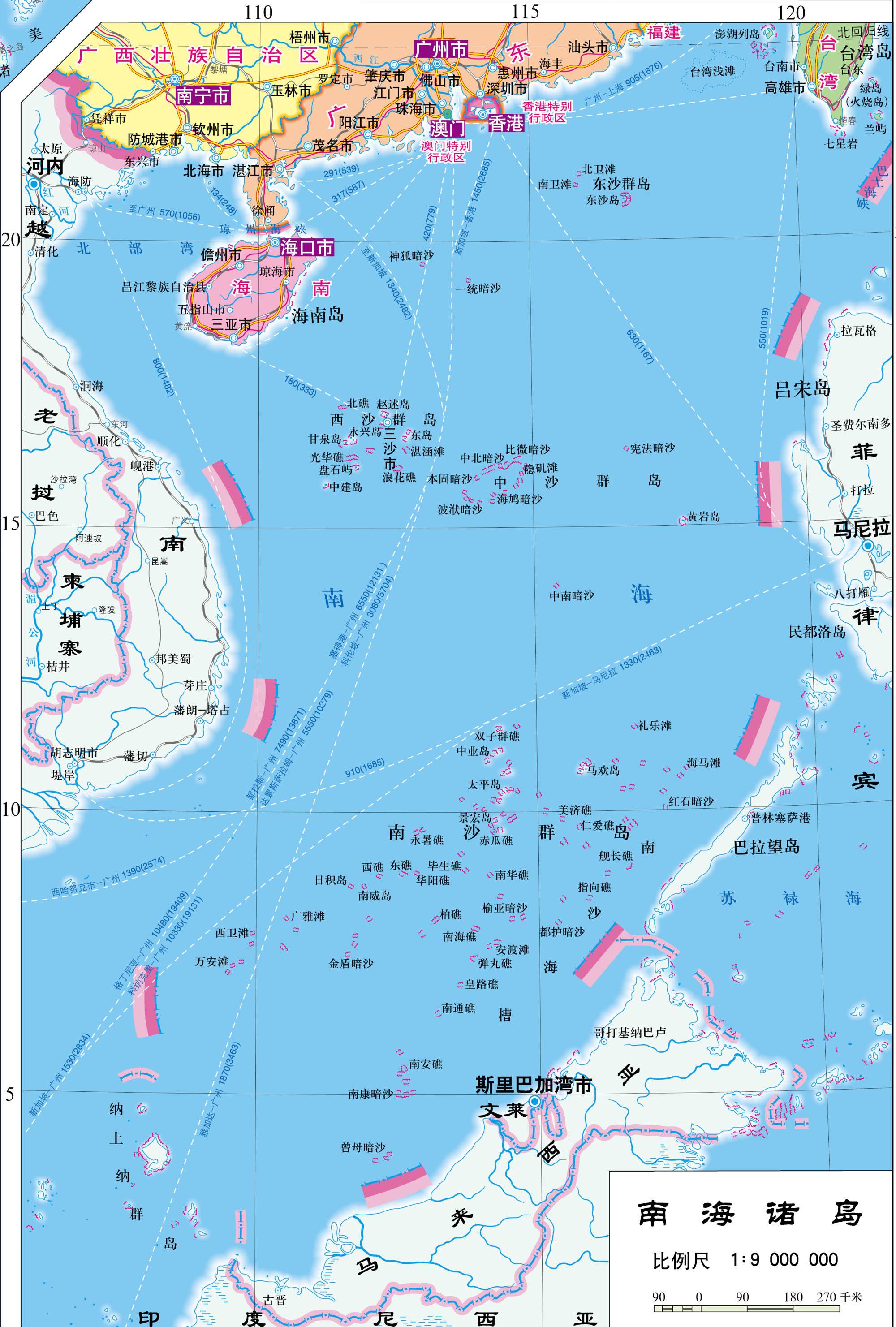 原创南海诸岛会不会沉没