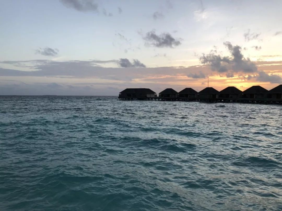 马尔代夫的第一天下海了