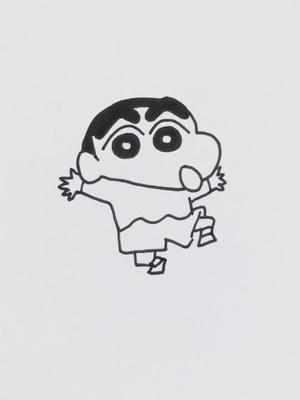 野原新之助怎么画揍是介样