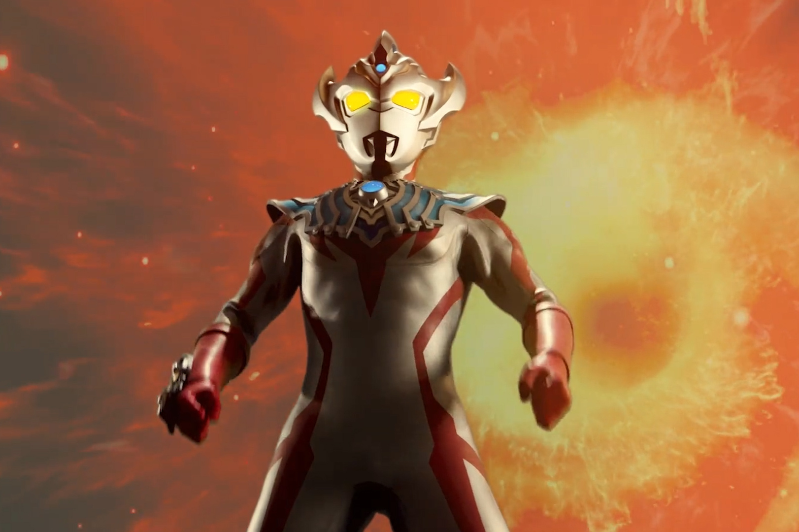 泰罗之子泰迦奥特曼获得泰迦火花迎接新的挑战