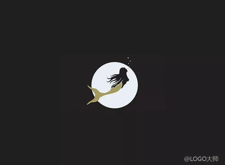 人鱼主题logo设计合集鉴赏!
