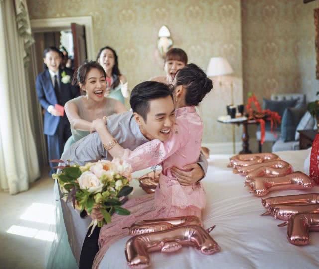 张若昀老婆 结婚图片