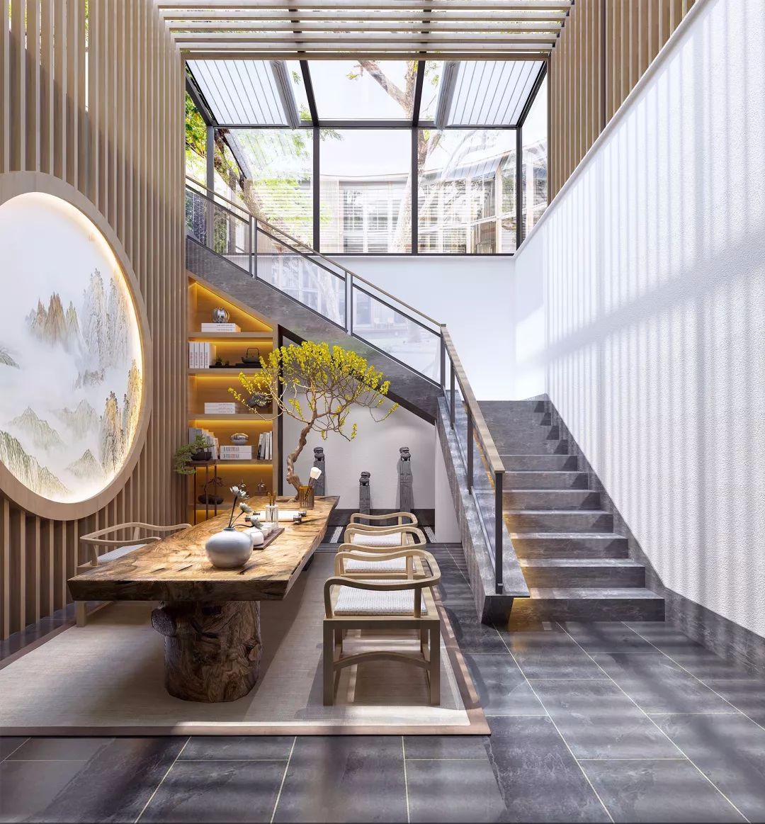 有一种茶室叫作新中式