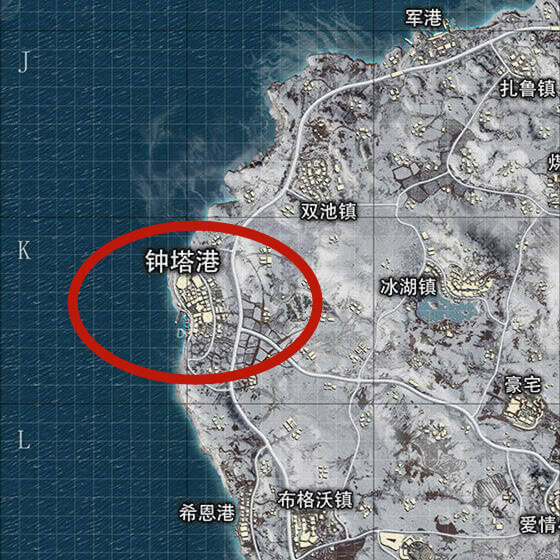 雪地哪里信号枪刷新率最高城堡钟塔还不错它经常刷却没人跳