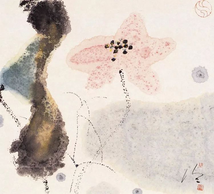 他的独特画法,让他成为最具争议的画家之一_陈家泠