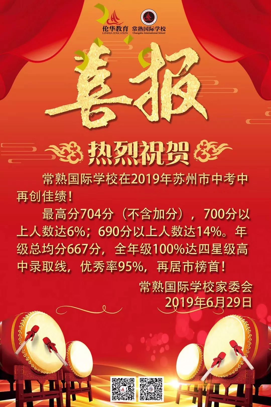 新實700分以上30人!2019蘇州各初中校中考成績彙總榜單