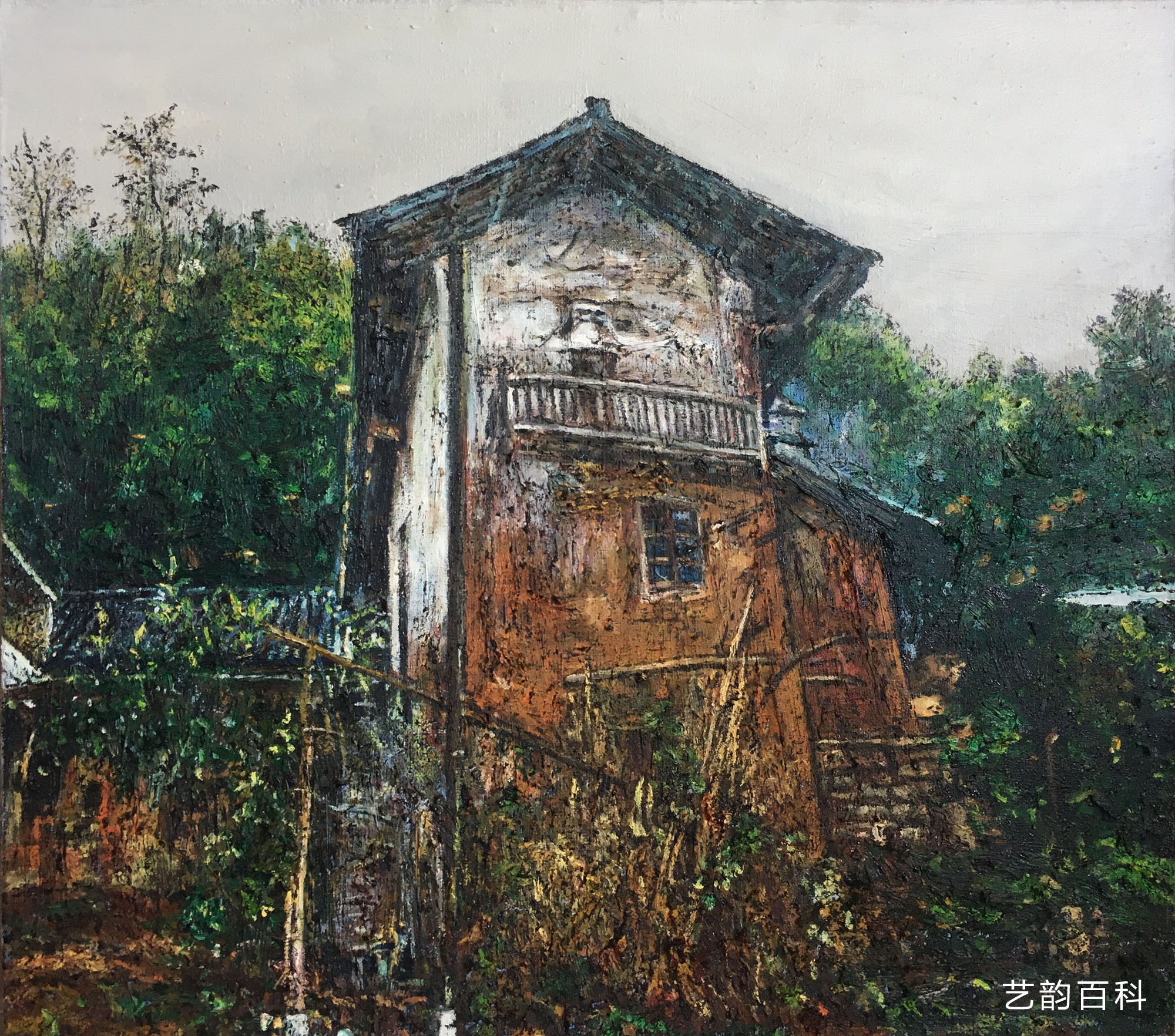 沈阳大学美术学院教授关宏臣油画作品展在重庆涪陵开幕