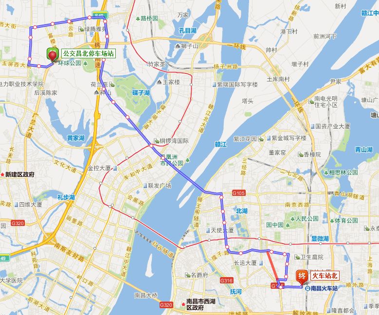 緊急提醒近日南昌多條公交調整當心坐錯