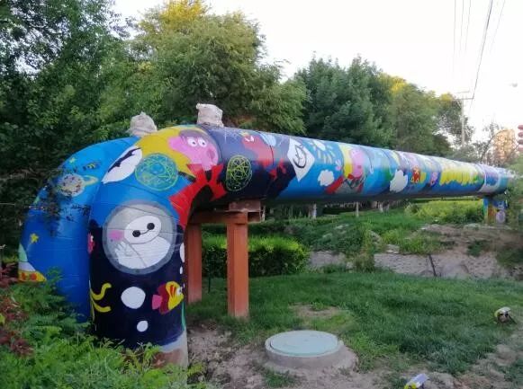 原来供热管网也能成为网红之地