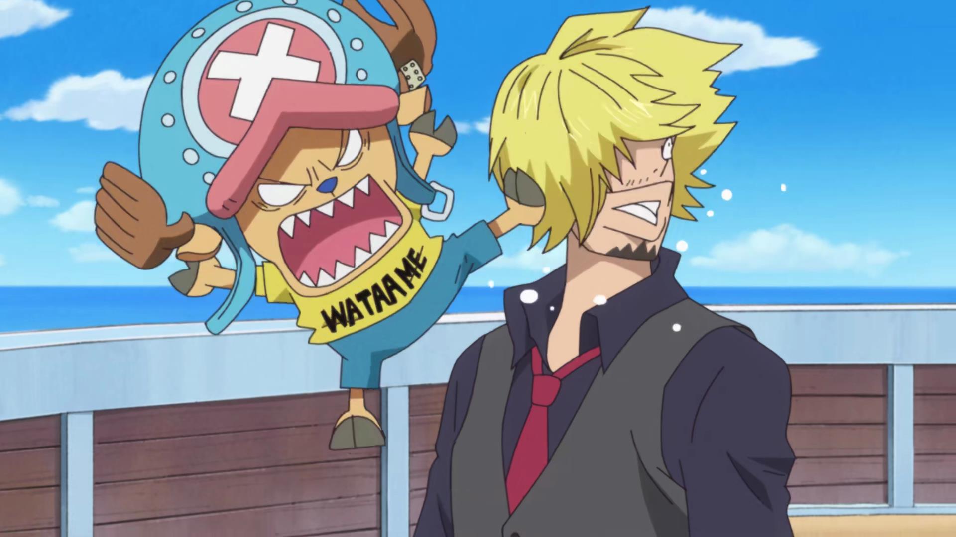 山治吐槽朵丽儿:这家伙还没死啊_路飞