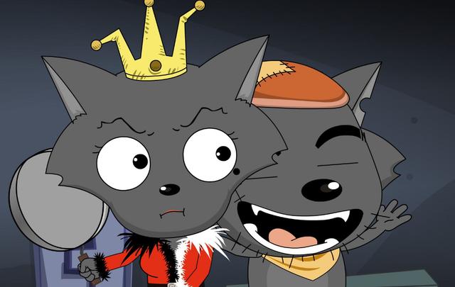 红太狼其实有一位前男友,名字叫做小白狼,而红太狼和灰太狼生的小孩子