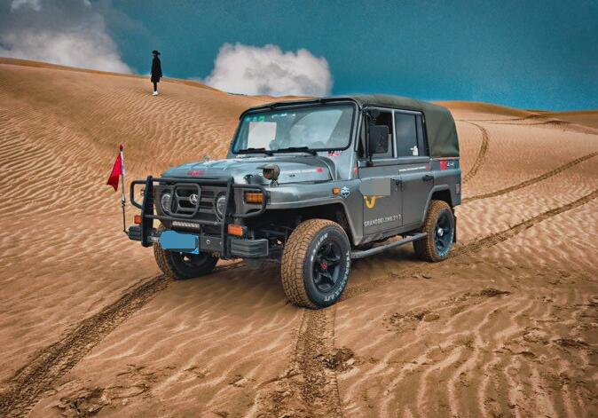 最霸气的北汽bj212亮相,颜值不输牧马人,性能比吉姆尼还强悍!