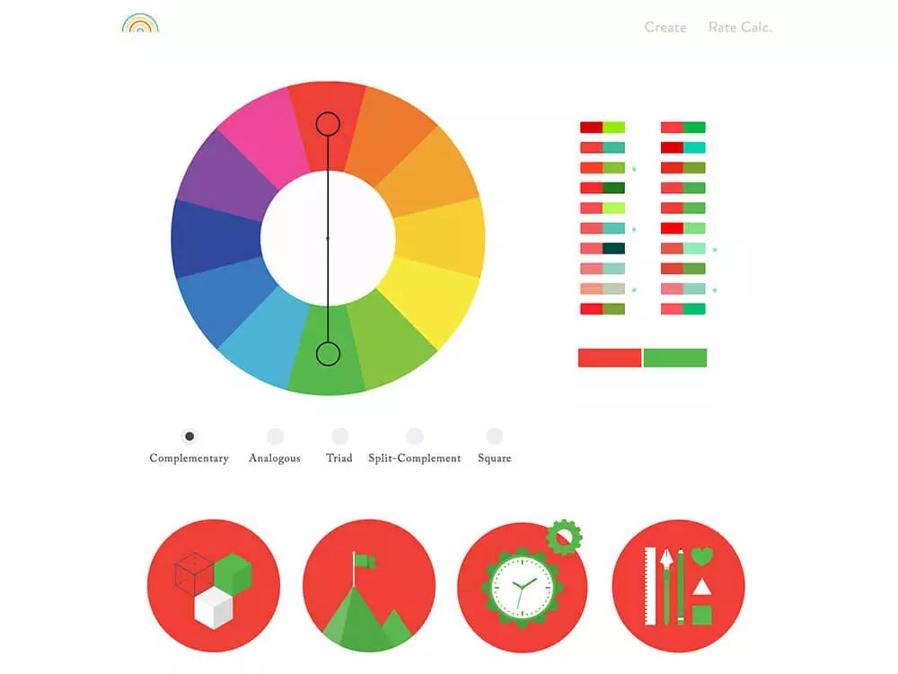 我准备了9个配色工具教你轻松配出让人舒服的颜色