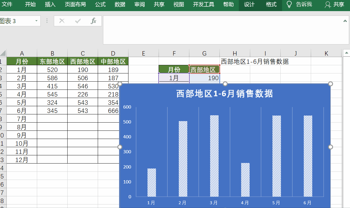 excel动态图表原来还能这么做