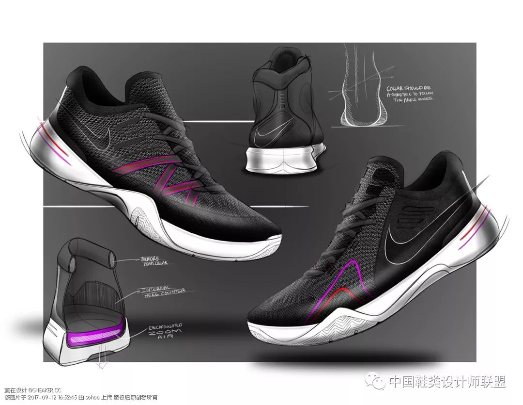 鞋设nike签名球鞋设计方案