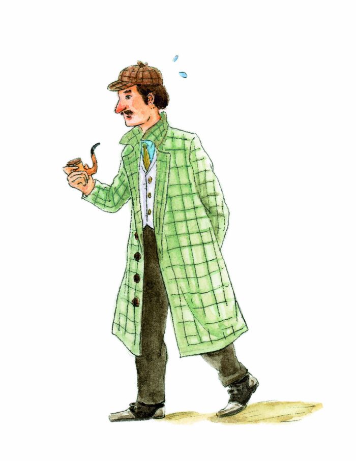 蜗牛故事绘冒出一个侦探来