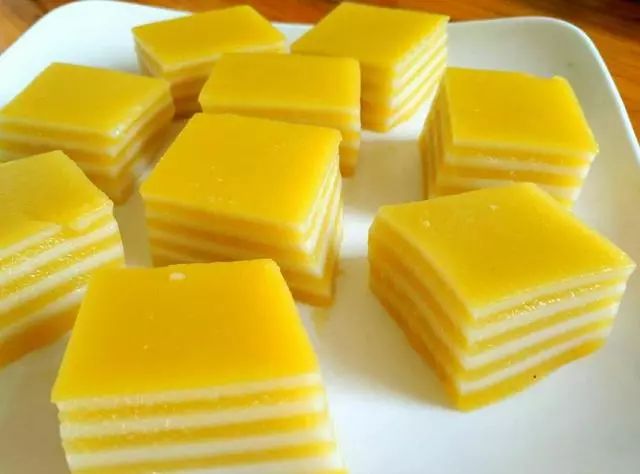 【南瓜椰汁千层糕】