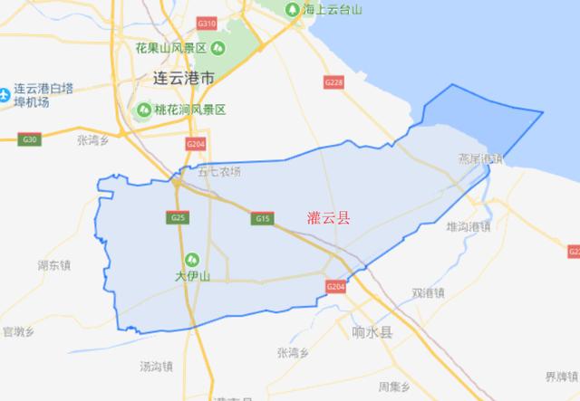 江苏省一个县,人口超80万,素有东海福地之称!