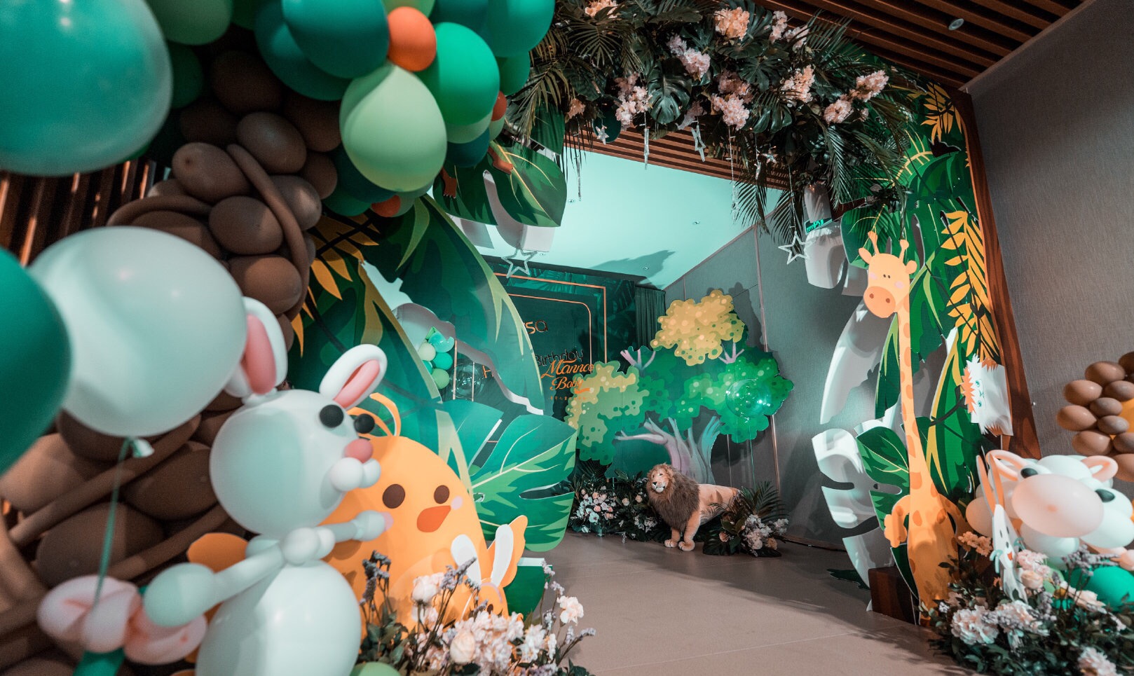 包头宝宝满月宴现场布置价格