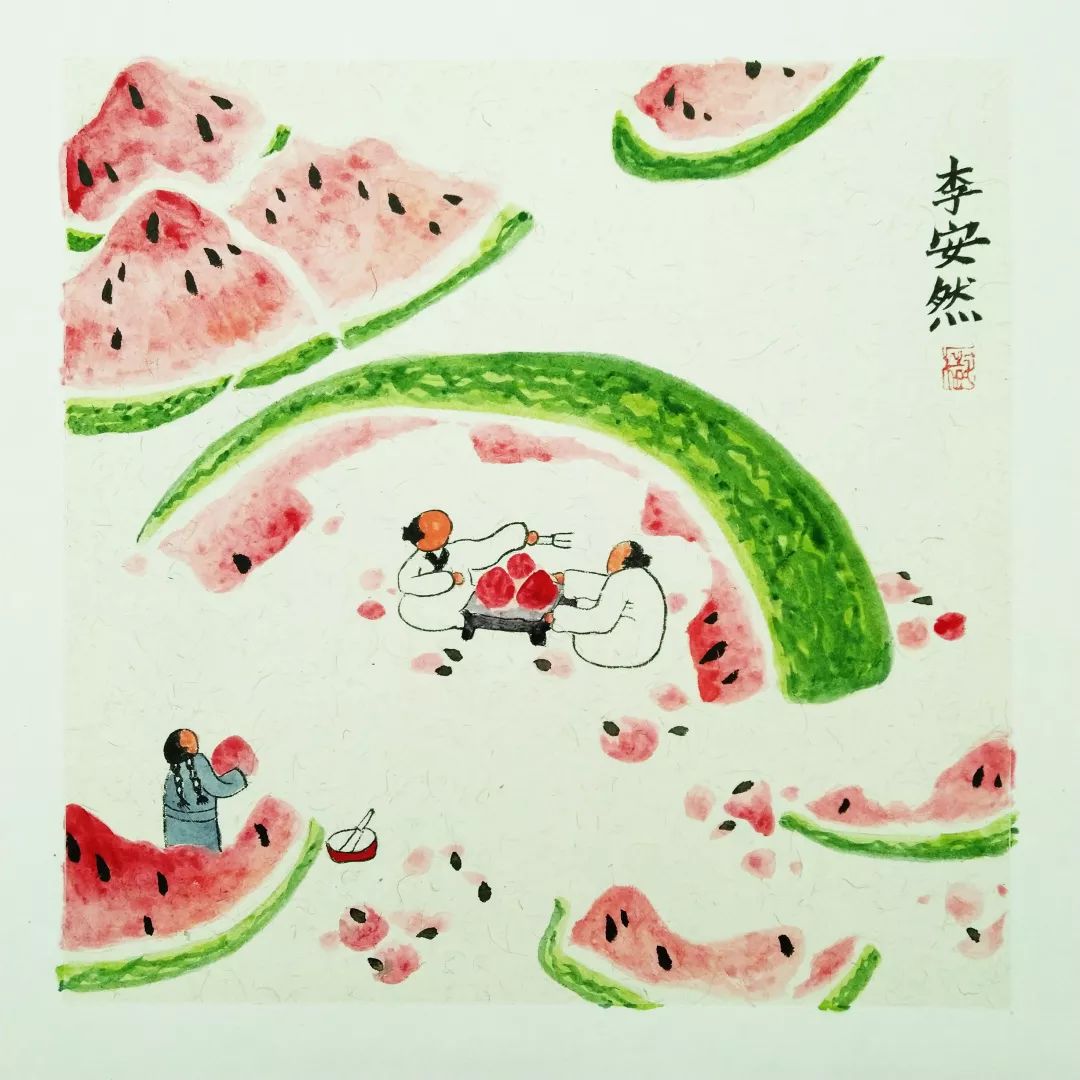 趣味国画小品一树61山水画一树61花鸟画专业的课程定制,系统的