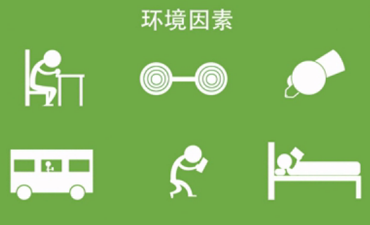 环境因素现已成为诱发近视的另一重要因素,长时间连续近距离用眼,读写