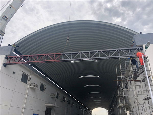 钢结构拱形屋顶设计的五个注意点