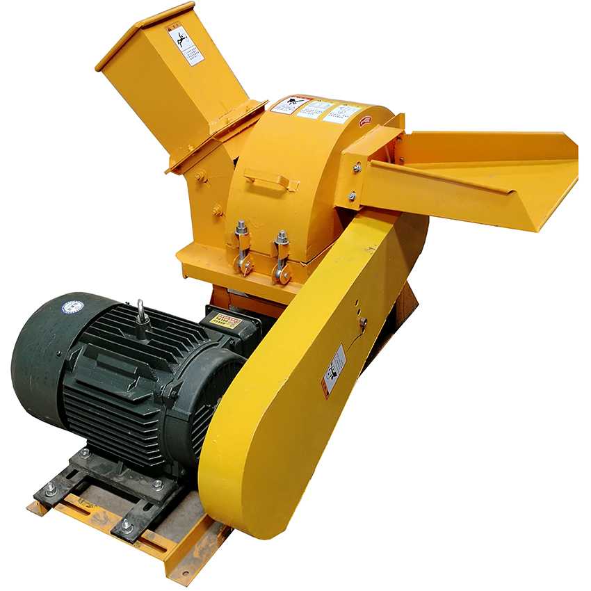 小型移动树枝木材粉碎机双料口的你见过吗?