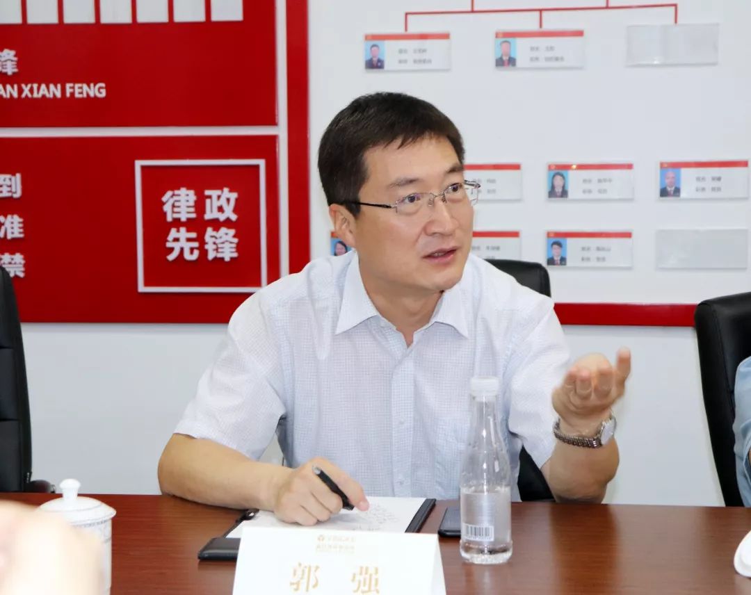 热烈欢迎山西省律师协会会长高剑生一行四人莅临盈科青岛调研指导