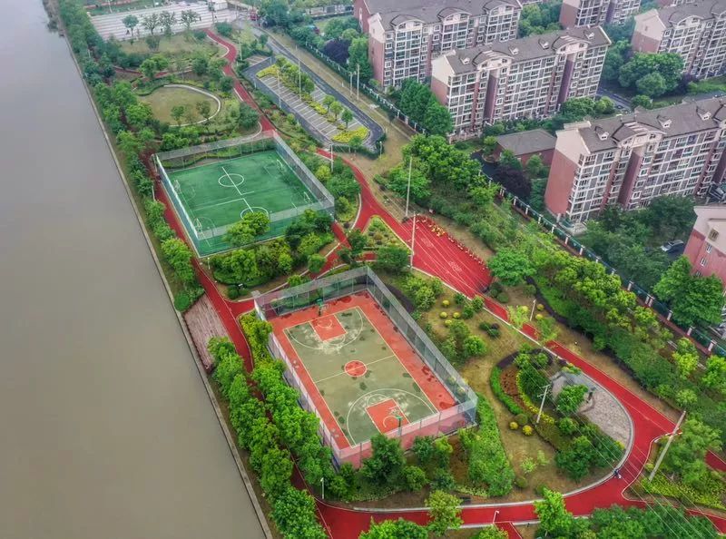 动态首座体育公园专业沙排场亮相嘉定菊园献礼建国70周年