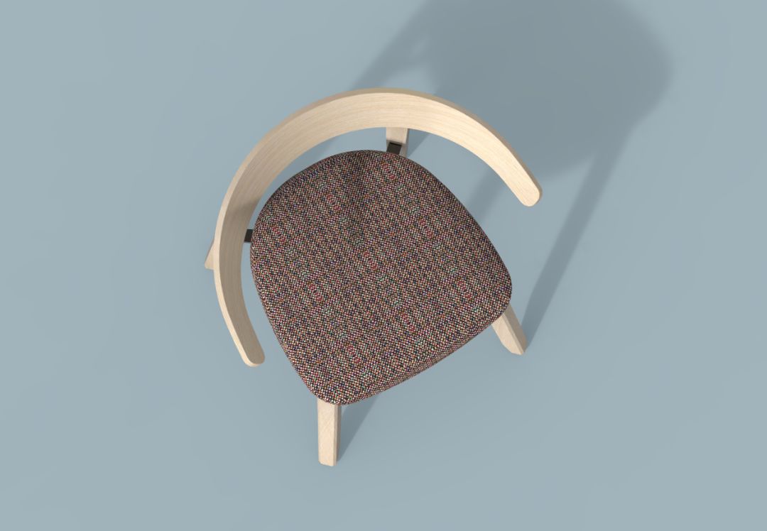 尤物女神luna将半月嵌入椅子之上别样特质诠释空间气韵