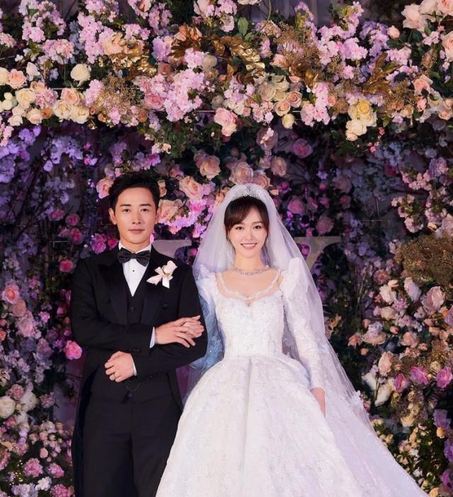 张若昀老婆结婚照片图片