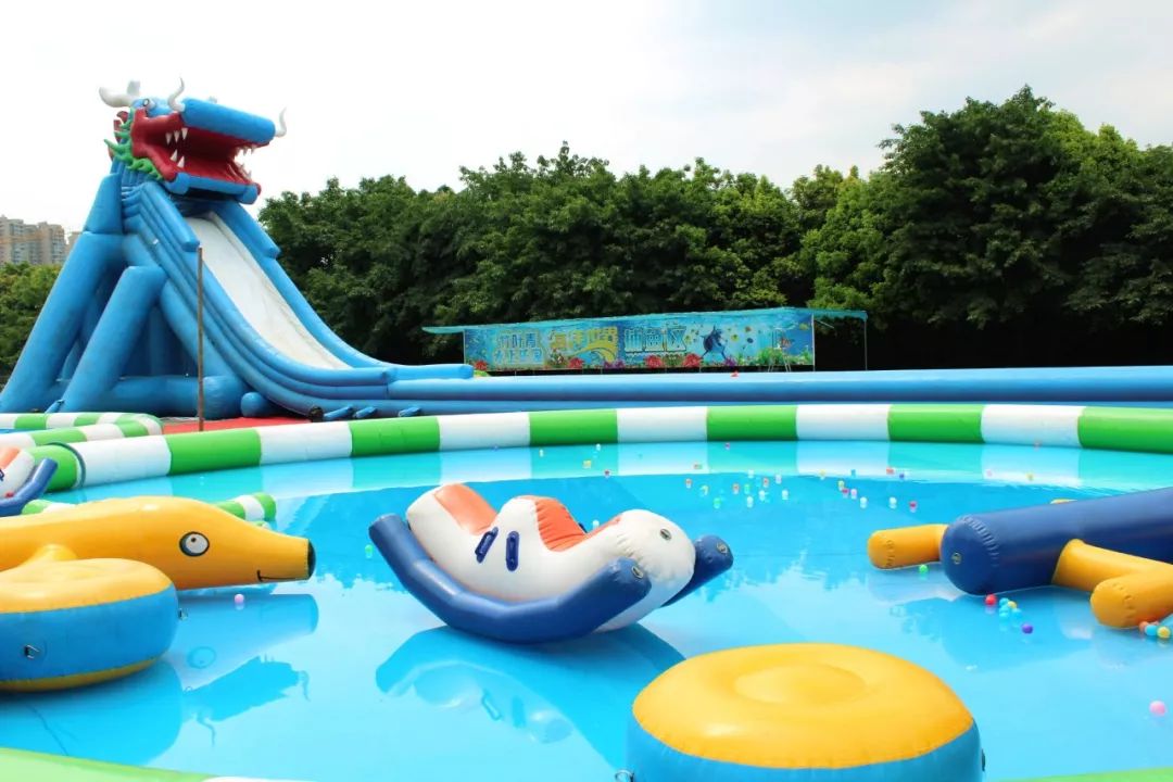 峨眉耍水好去处竹叶青水上乐园火爆的很冰爽刺激超好玩